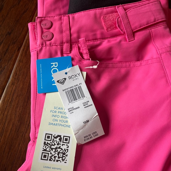 Brand new Roxy ski pants snow